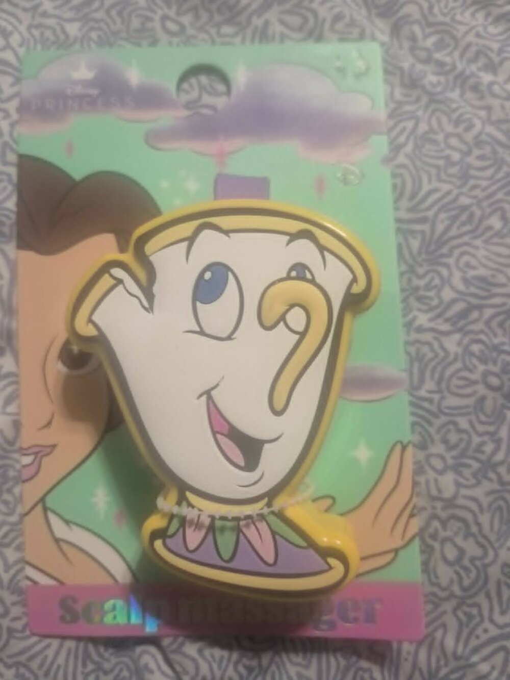 Disney Beauty and The Beast Chip Scalp Massager